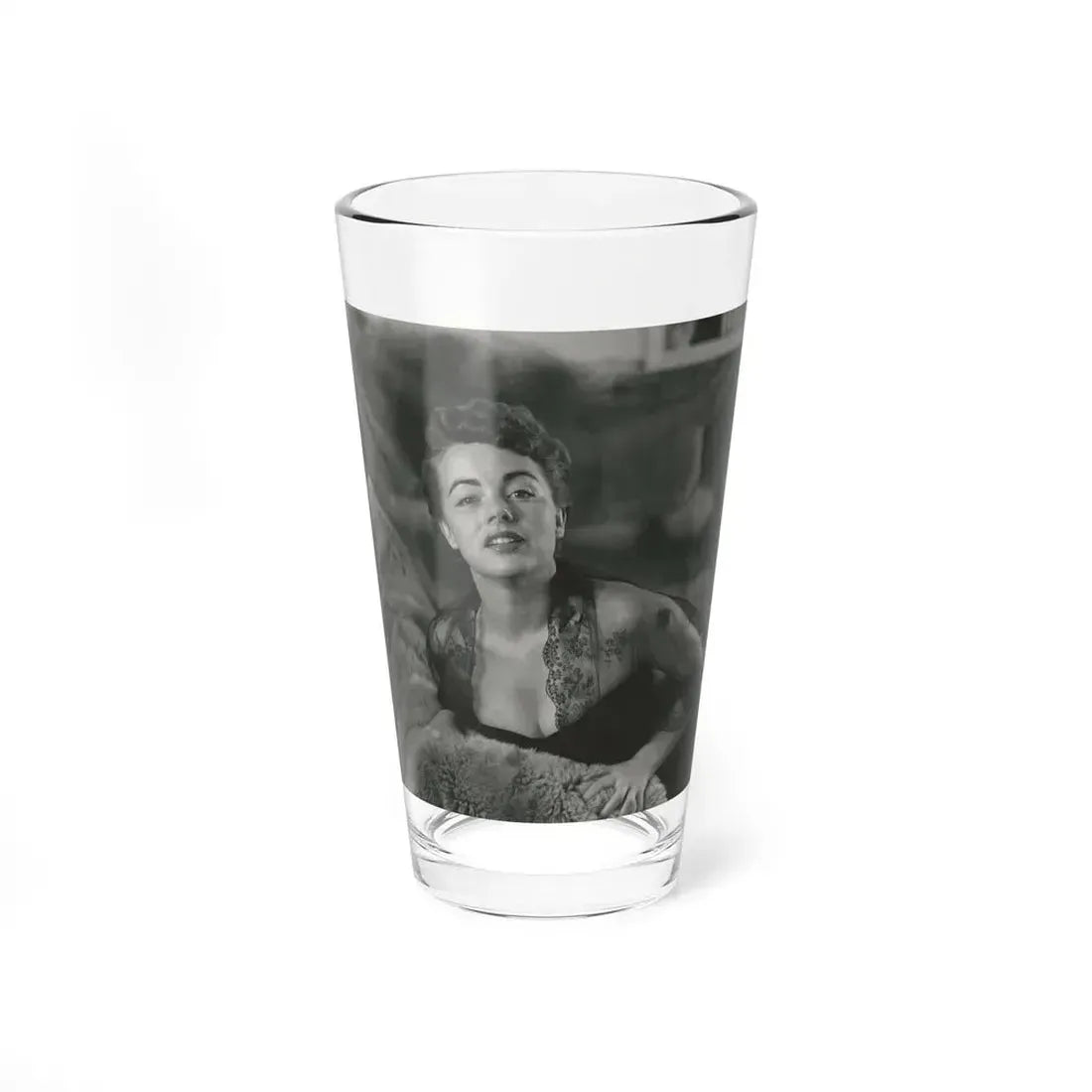 Terry Moore #683 (Vintage Female Icon) Pint Glass 16oz 16oz - Go Mug Yourself