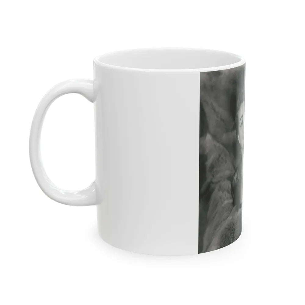 Terry Moore #683 (Vintage Female Icon) White Coffee Mug-Go Mug Yourself