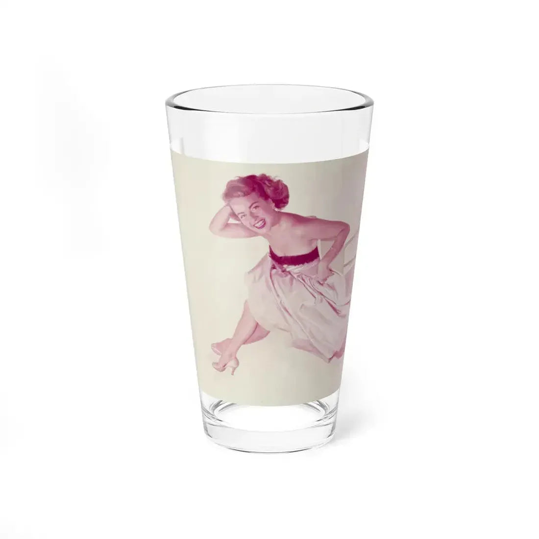 Terry Moore #684 (Vintage Female Icon) Pint Glass 16oz 16oz - Go Mug Yourself