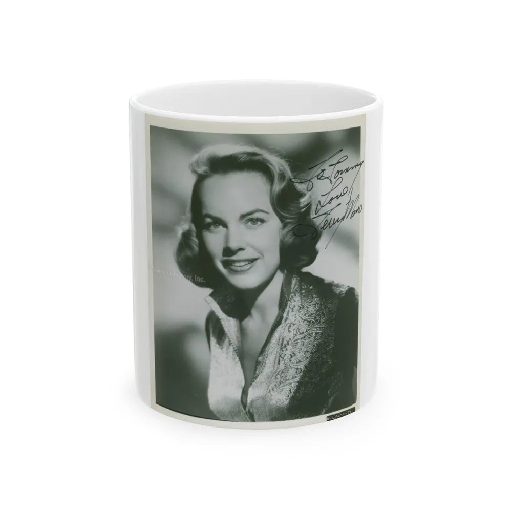 Terry Moore #685 (Vintage Female Icon) White Coffee Mug-11oz-Go Mug Yourself