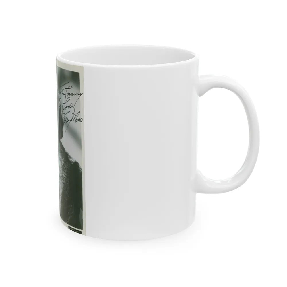 Terry Moore #685 (Vintage Female Icon) White Coffee Mug-Go Mug Yourself