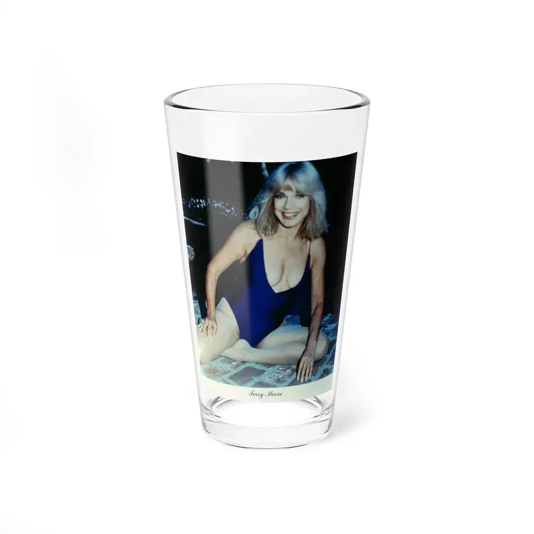 Terry Moore #688 (Vintage Female Icon) Pint Glass 16oz 16oz - Go Mug Yourself