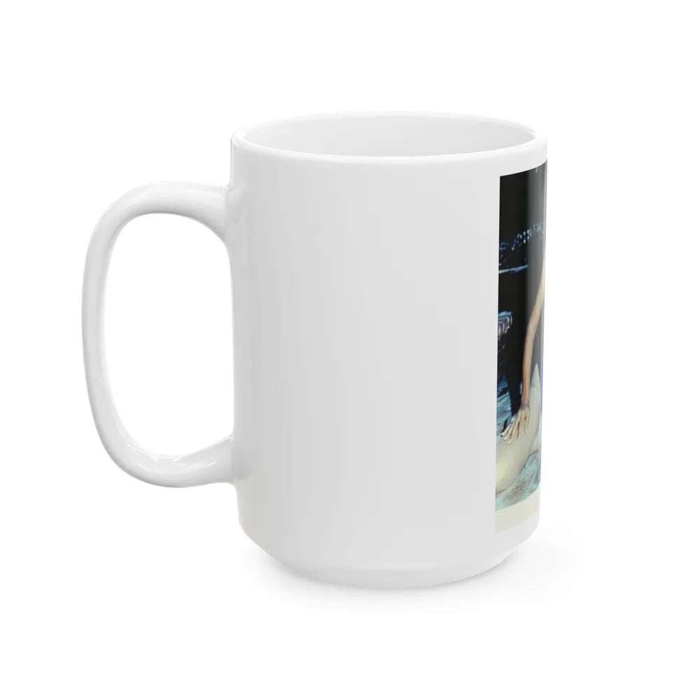 Terry Moore #688 (Vintage Female Icon) White Coffee Mug-Go Mug Yourself