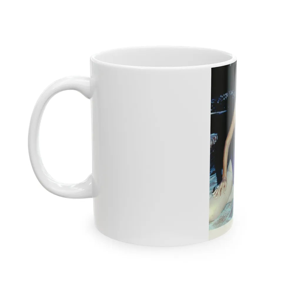 Terry Moore #688 (Vintage Female Icon) White Coffee Mug-Go Mug Yourself