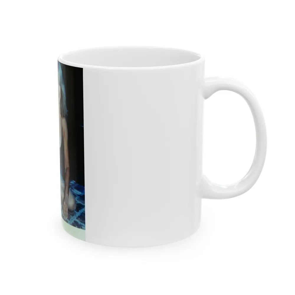 Terry Moore #688 (Vintage Female Icon) White Coffee Mug-Go Mug Yourself