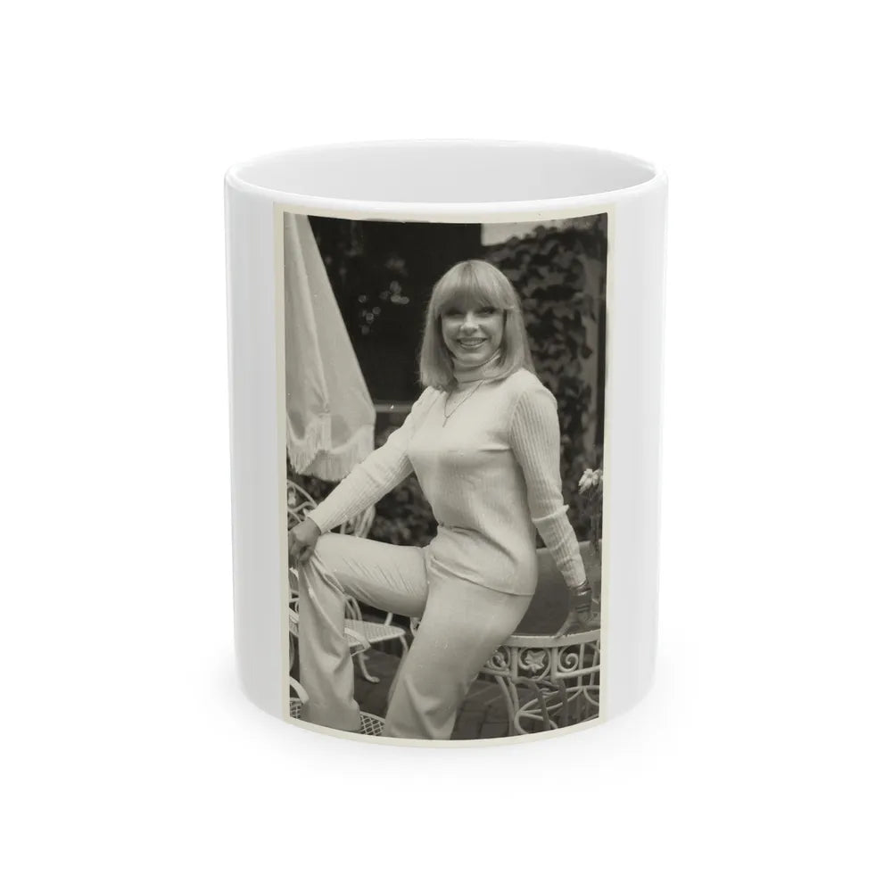 Terry Moore #690 (Vintage Female Icon) White Coffee Mug-11oz-Go Mug Yourself