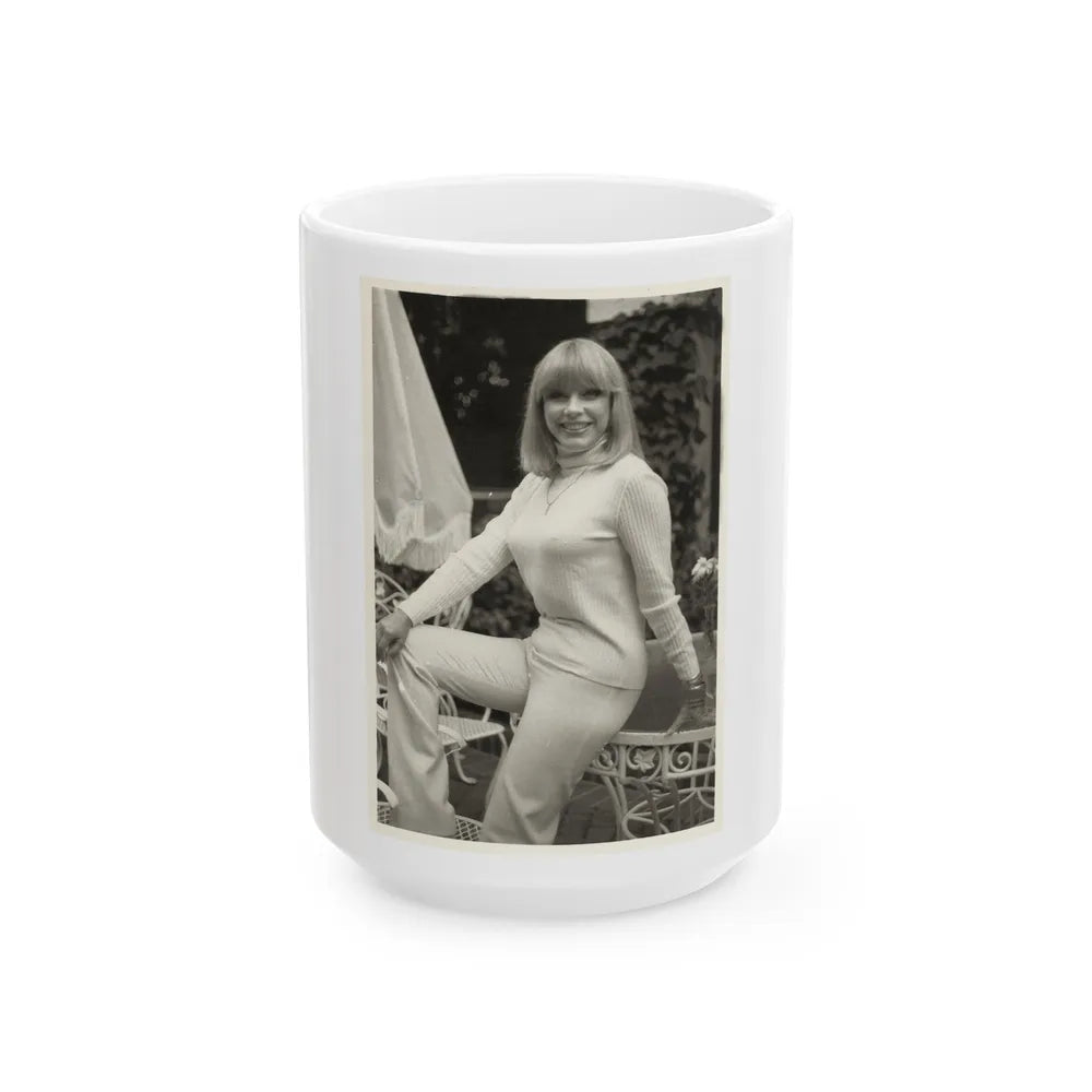 Terry Moore #690 (Vintage Female Icon) White Coffee Mug-15oz-Go Mug Yourself