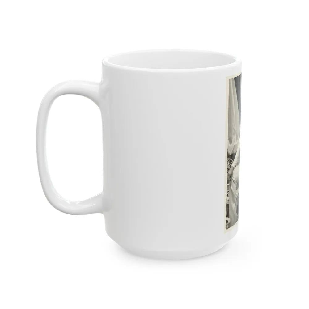 Terry Moore #690 (Vintage Female Icon) White Coffee Mug-Go Mug Yourself