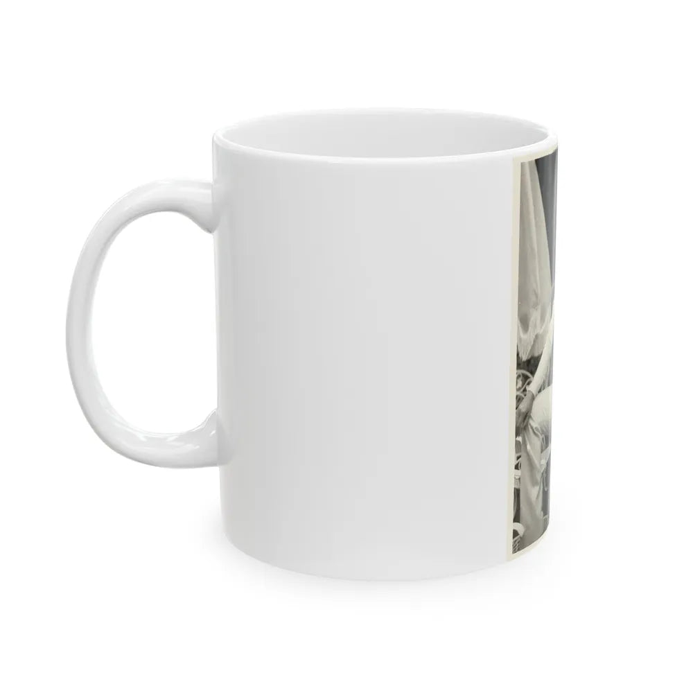 Terry Moore #690 (Vintage Female Icon) White Coffee Mug-Go Mug Yourself