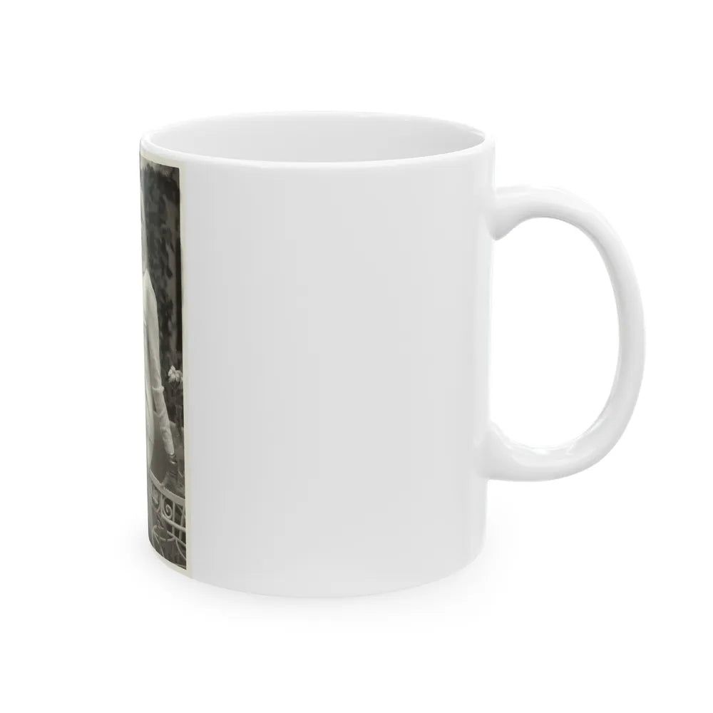 Terry Moore #690 (Vintage Female Icon) White Coffee Mug-Go Mug Yourself