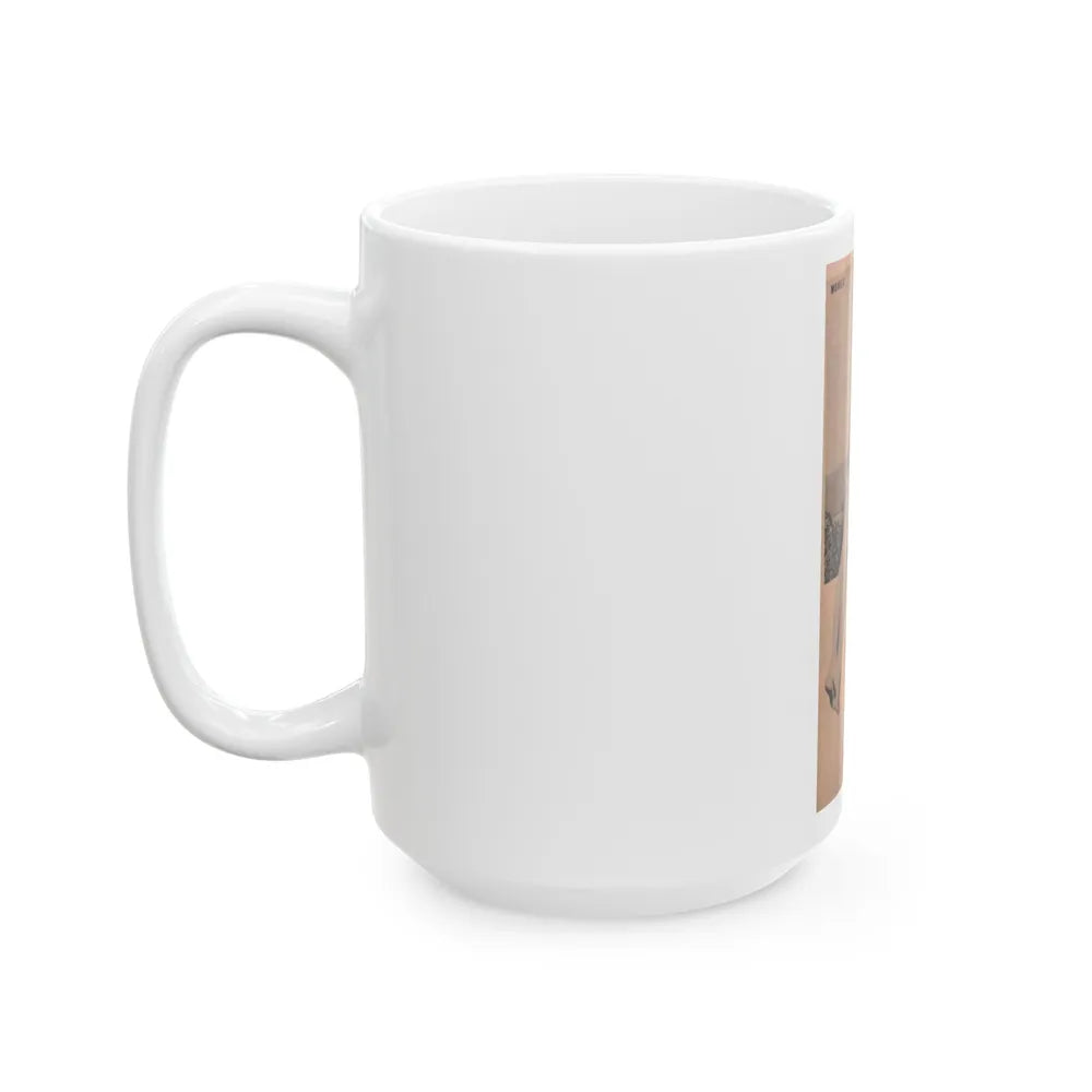 Terry Moore #691 (Vintage Female Icon) White Coffee Mug-Go Mug Yourself