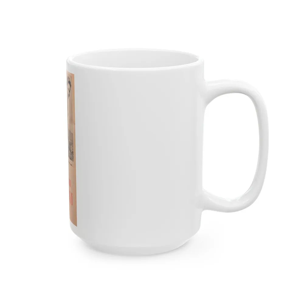 Terry Moore #691 (Vintage Female Icon) White Coffee Mug-Go Mug Yourself