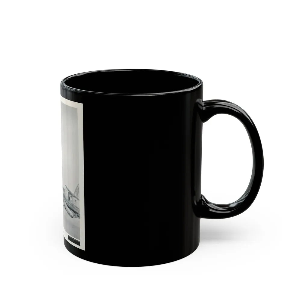 Terry Moore #693 (Vintage Female Icon) Black Coffee Mug-Go Mug Yourself