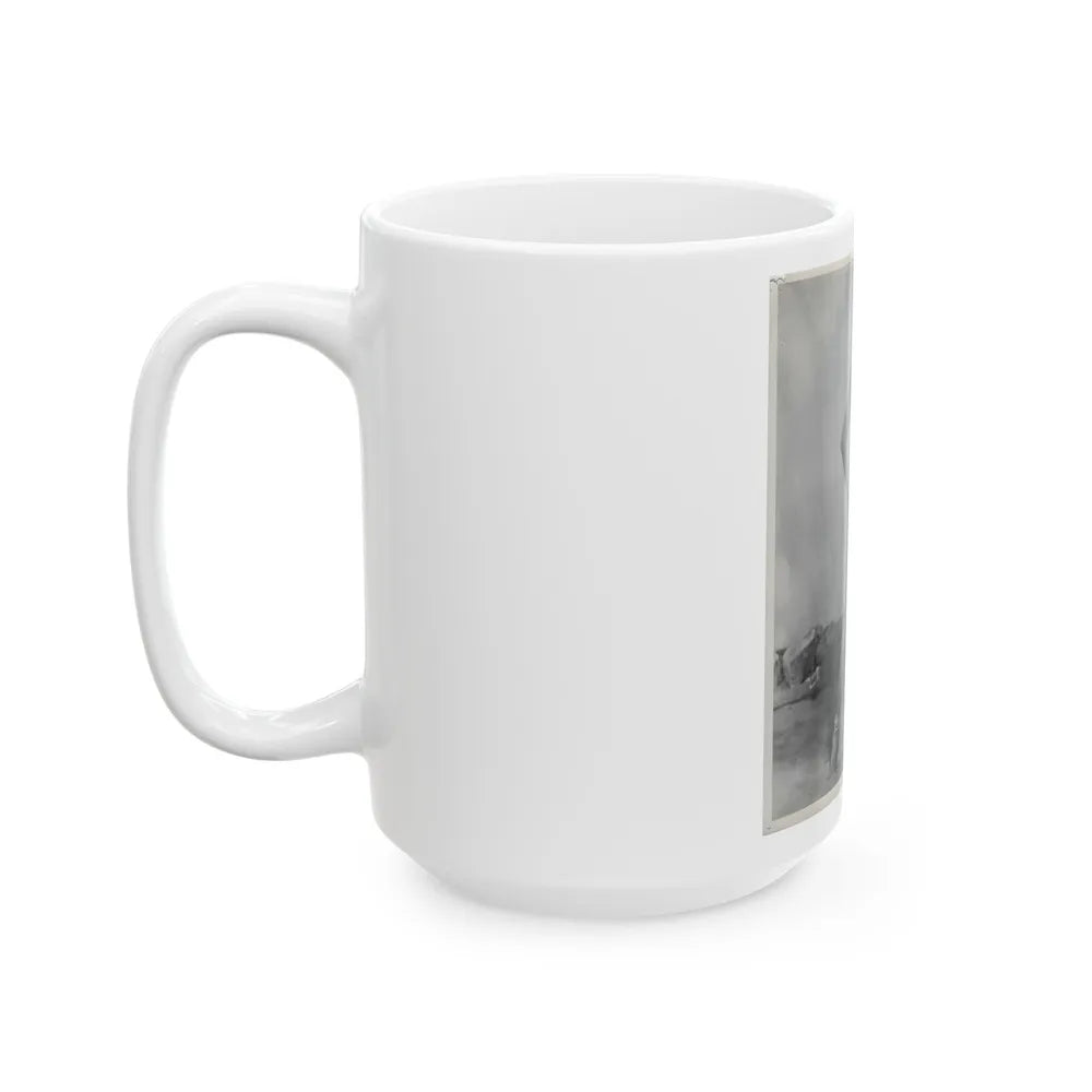 Terry Moore #694 (Vintage Female Icon) White Coffee Mug-Go Mug Yourself