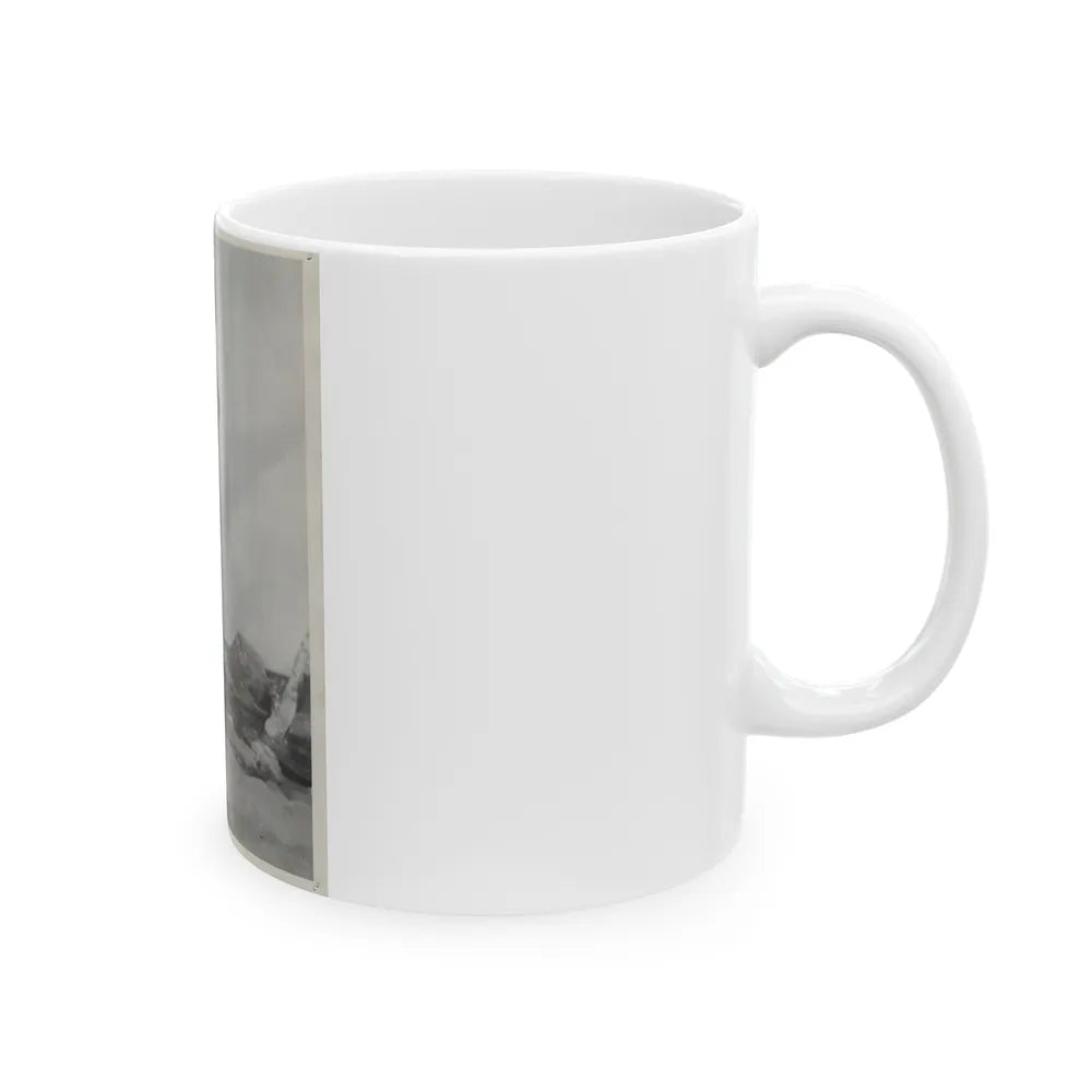 Terry Moore #694 (Vintage Female Icon) White Coffee Mug-Go Mug Yourself