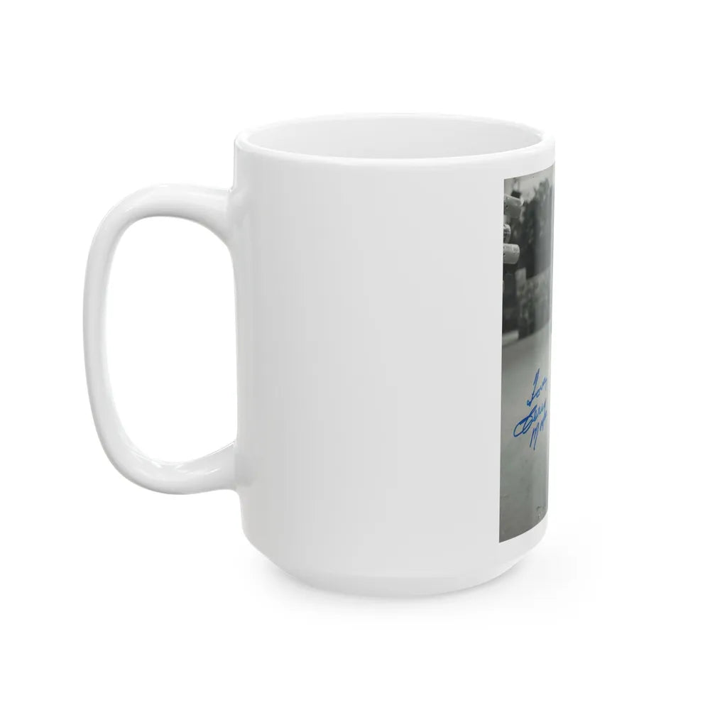 Terry Moore #695 (Vintage Female Icon) White Coffee Mug-Go Mug Yourself