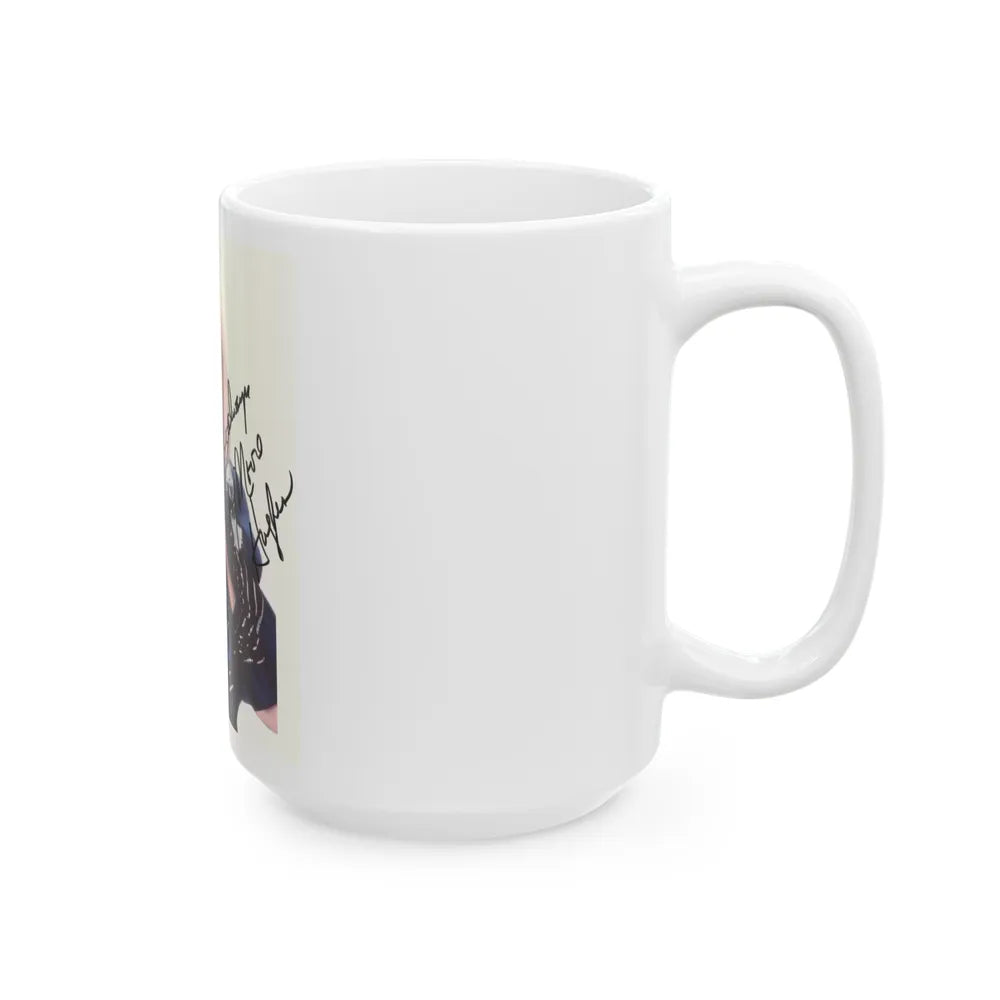 Terry Moore #697 (Vintage Female Icon) White Coffee Mug-Go Mug Yourself