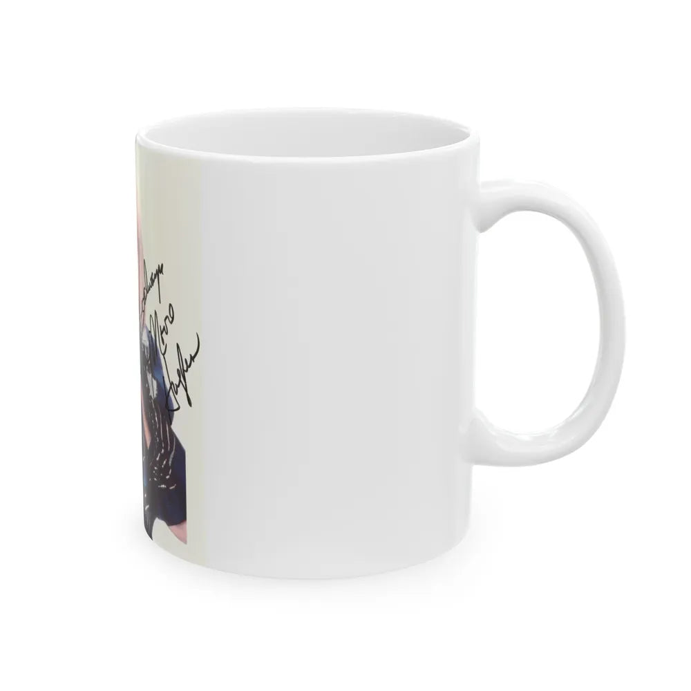 Terry Moore #697 (Vintage Female Icon) White Coffee Mug-Go Mug Yourself