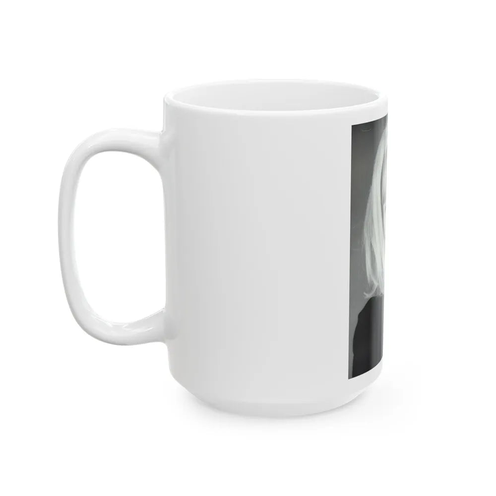 Terry Moore #700 (Vintage Female Icon) White Coffee Mug-Go Mug Yourself
