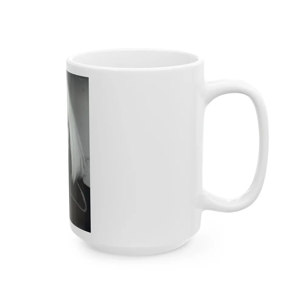 Terry Moore #700 (Vintage Female Icon) White Coffee Mug-Go Mug Yourself