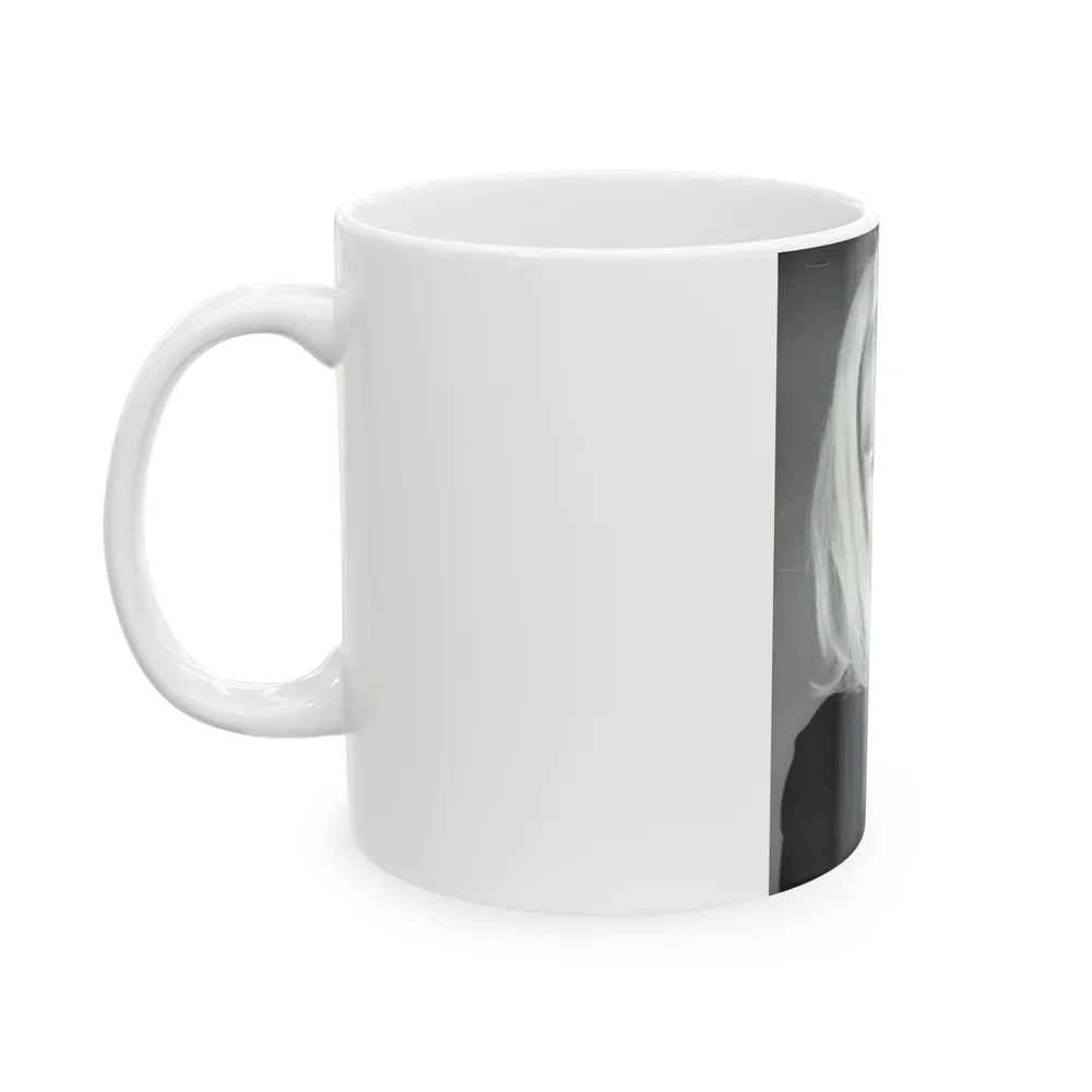 Terry Moore #700 (Vintage Female Icon) White Coffee Mug-Go Mug Yourself