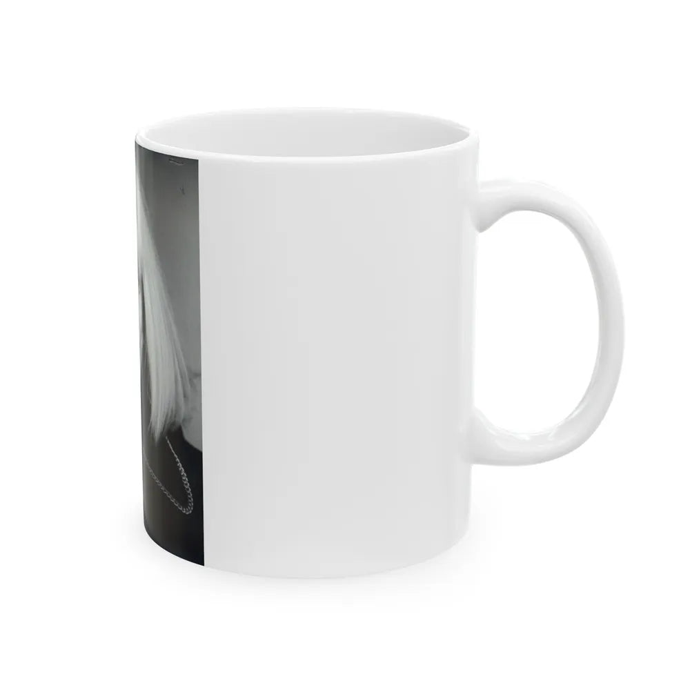 Terry Moore #700 (Vintage Female Icon) White Coffee Mug-Go Mug Yourself