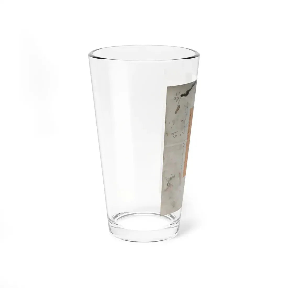 Terry Moore #702 - 1-Piece B&W Full Body Barefoot Swimsuit Cheesecake Vintage Photo from 12-28-531 (Vintage Female Icon) Pint Glass 16oz - Go Mug Yourself