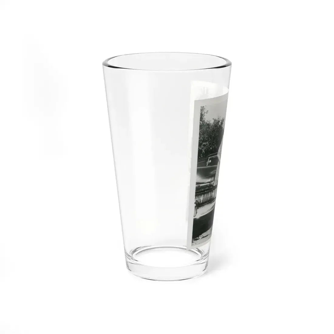 Terry Moore #703 - 8x10 1-Piece Swimsuit B&W Cheesecake Vintage Pin-Up Photo (Vintage Female Icon) Pint Glass 16oz - Go Mug Yourself