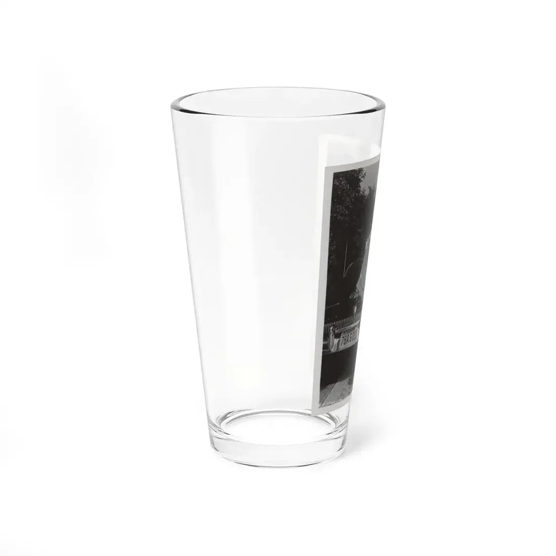 Terry Moore #704 - 8x10 1-Piece Swimsuit B&W Cheesecake Vintage Pin-Up Photo from Early 50's (Vintage Female Icon) Pint Glass 16oz - Go Mug Yourself