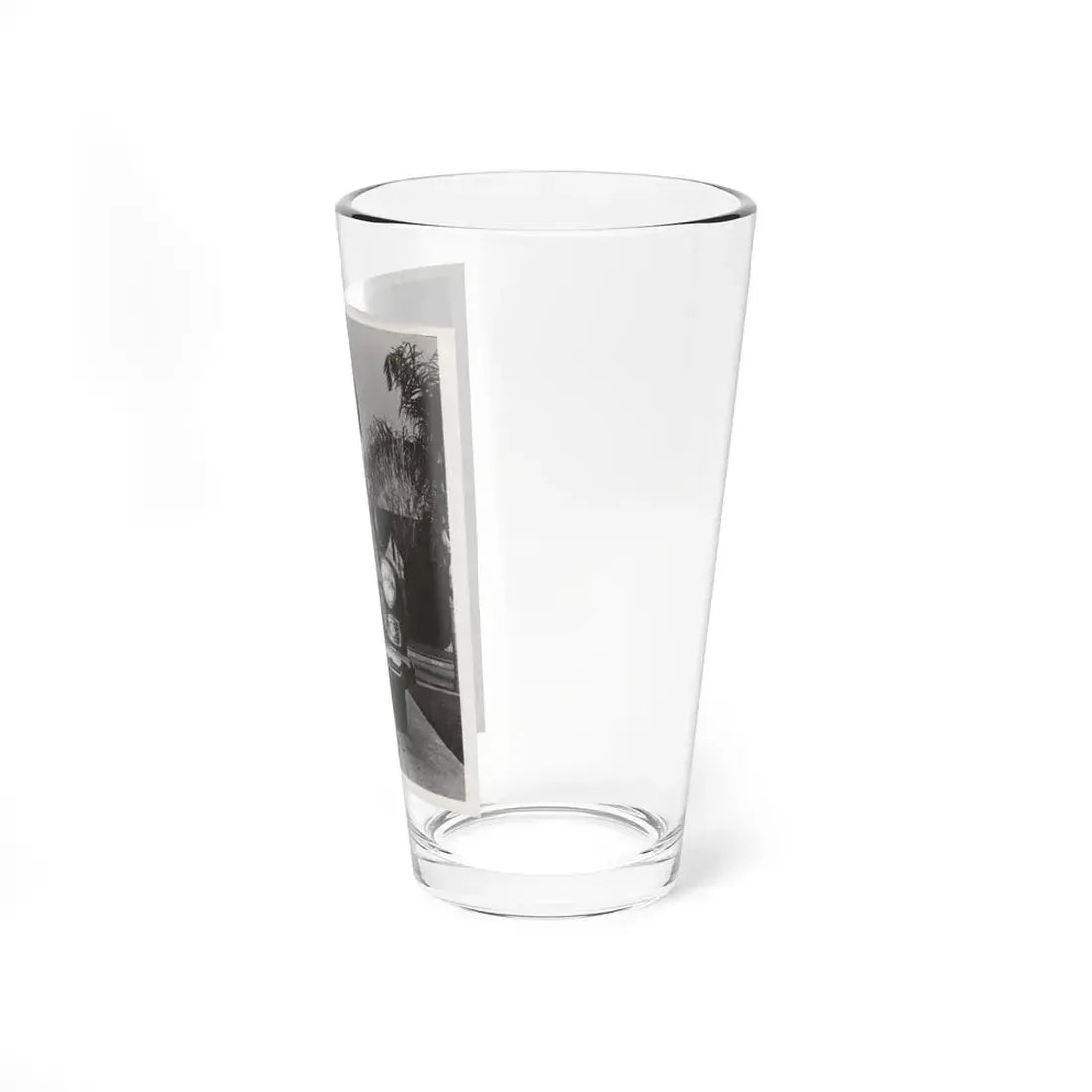 Terry Moore #704 - 8x10 1-Piece Swimsuit B&W Cheesecake Vintage Pin-Up Photo from Early 50's (Vintage Female Icon) Pint Glass 16oz - Go Mug Yourself