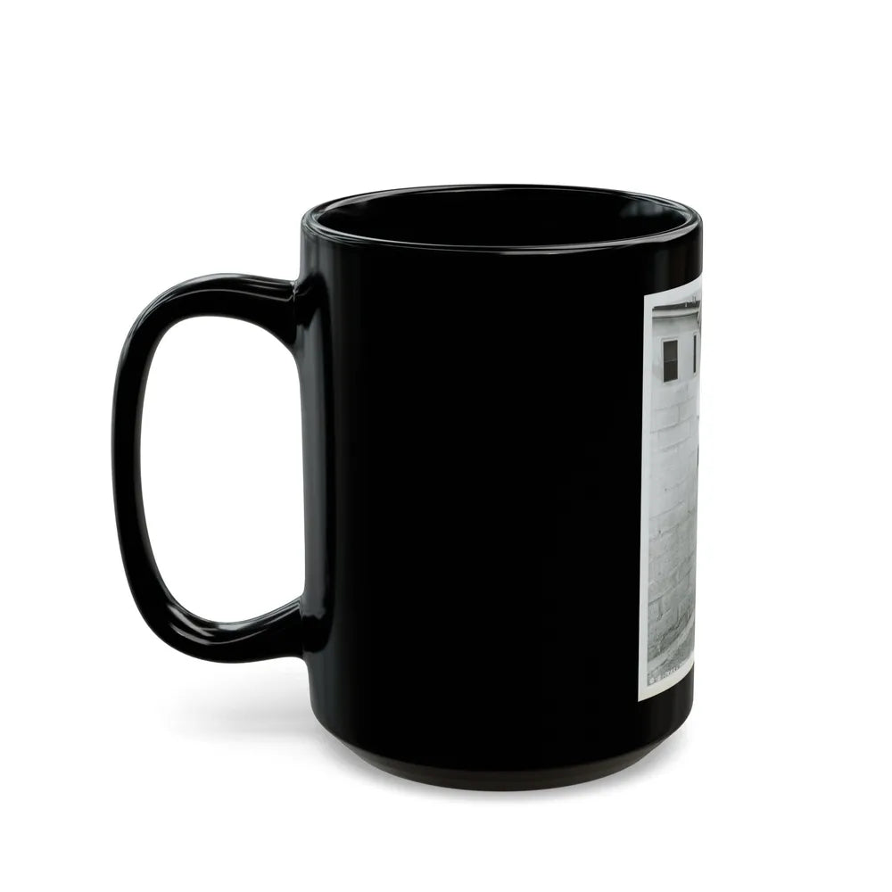 Terry Moore #706 - 8x10 1-Piece Swimsuit B&W Cheesecake Vintage Pin-Up Photo (Vintage Female Icon) Black Coffee Mug-Go Mug Yourself