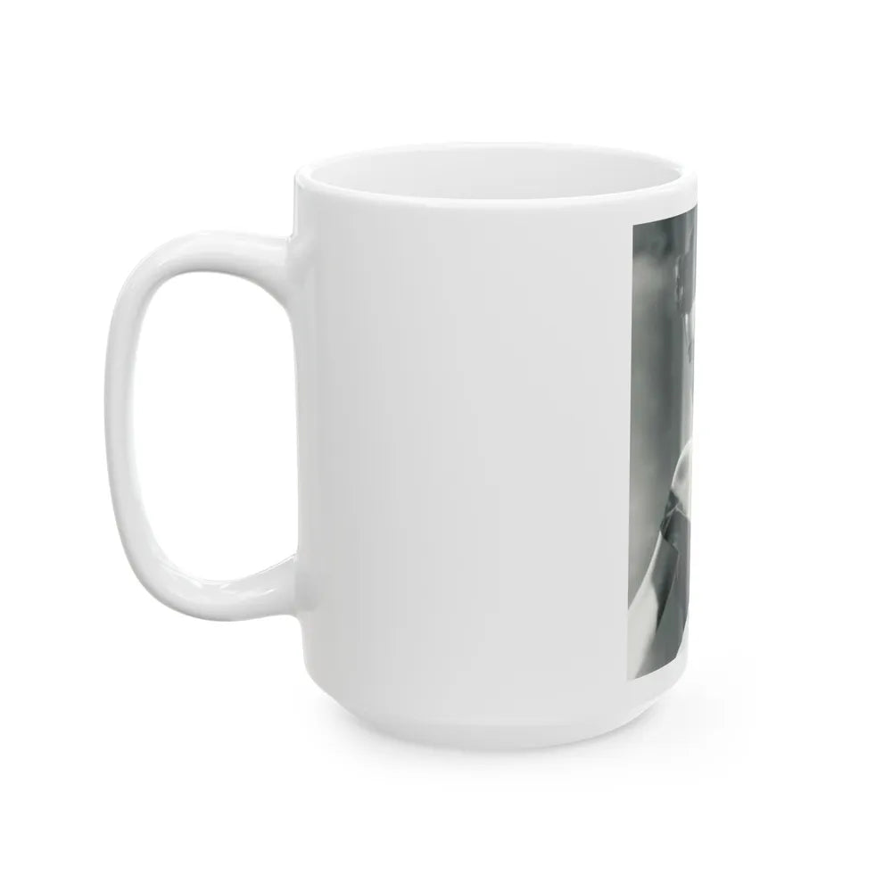Terry Moore #708 (Vintage Female Icon) White Coffee Mug-Go Mug Yourself