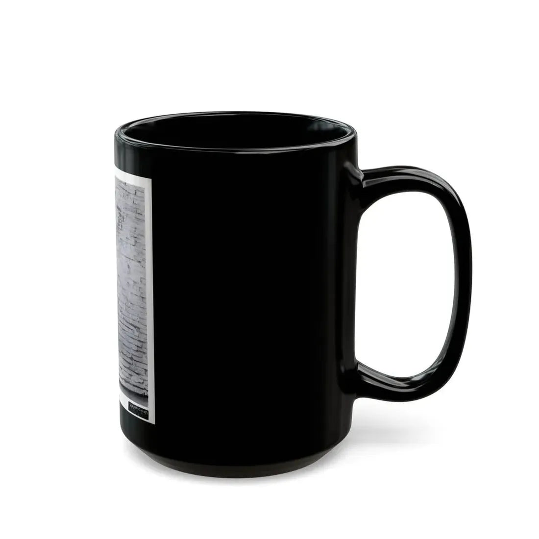 Terry Moore #709 - 8x10 1953 2-Piece B&W Full Body Swimsuit Cheesecake Photo from 20th Century Fox Photo Shoot1 (Vintage Female Icon) Black Coffee Mug - Go Mug Yourself