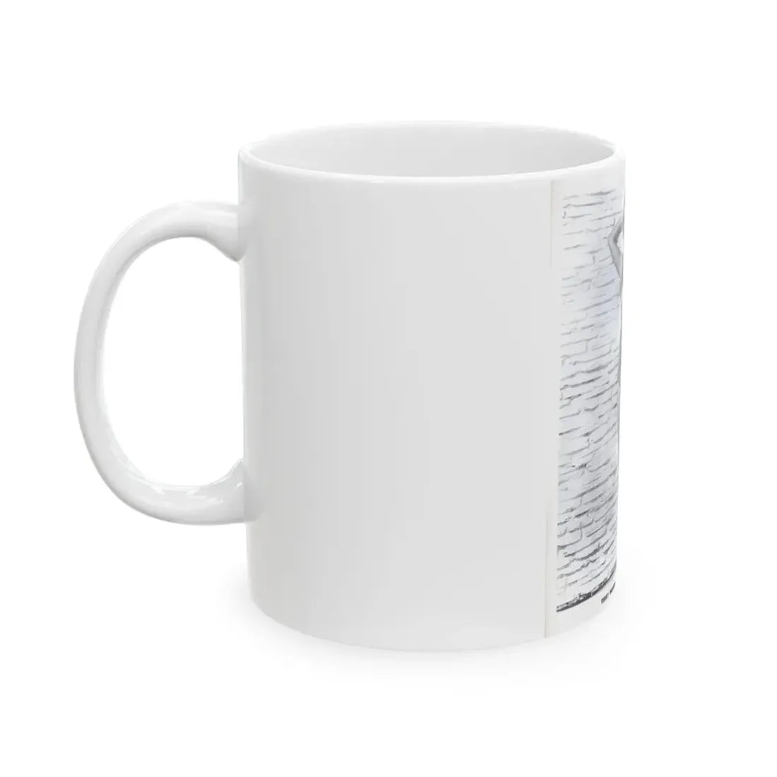 Terry Moore #709 - 8x10 1953 2-Piece B&W Full Body Swimsuit Cheesecake Photo from 20th Century Fox Photo Shoot1 (Vintage Female Icon) White Coffee Mug - Go Mug Yourself