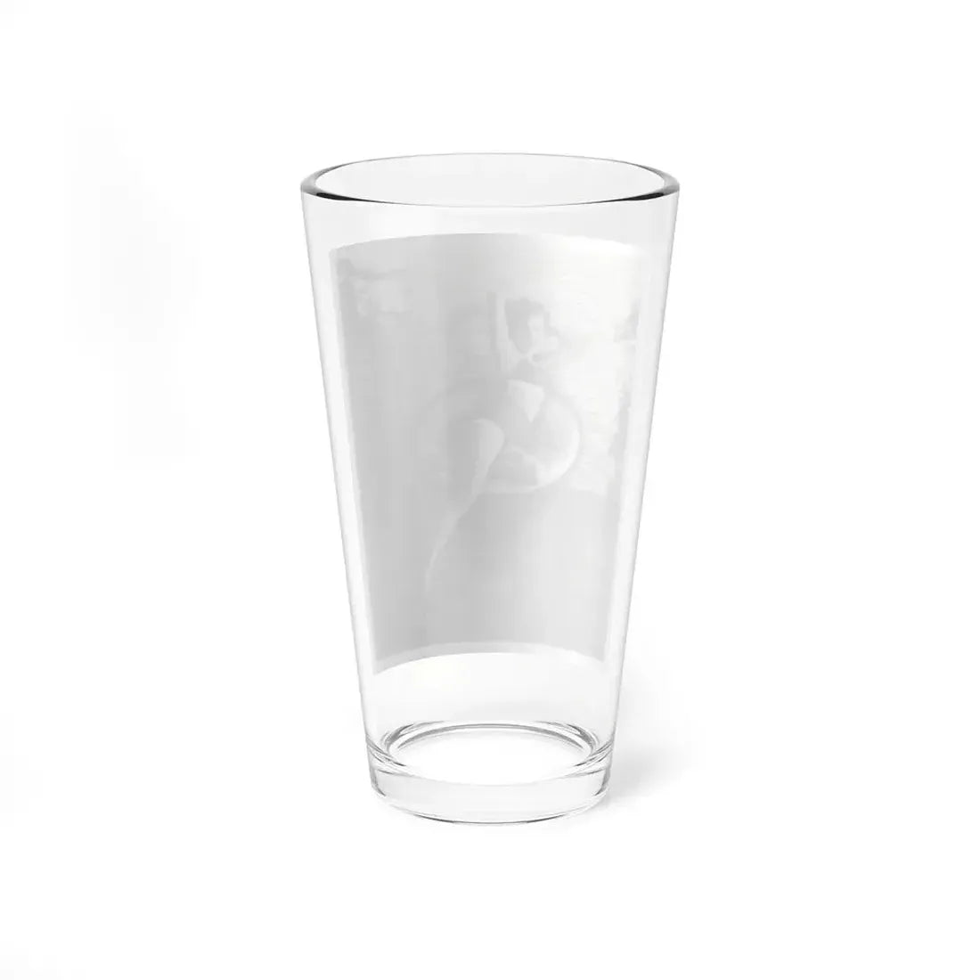 Terry Moore #710 - Vintage 1953 2-Piece B&W Full Body Swimsuit Cheesecake Photo (Vintage Female Icon) Pint Glass 16oz - Go Mug Yourself