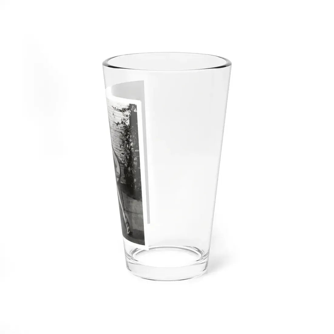 Terry Moore #710 - Vintage 1953 2-Piece B&W Full Body Swimsuit Cheesecake Photo (Vintage Female Icon) Pint Glass 16oz - Go Mug Yourself