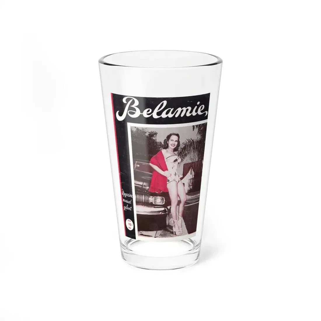 Terry Moore #714 - Mag. Cover (Vintage Female Icon) Pint Glass 16oz 16oz - Go Mug Yourself