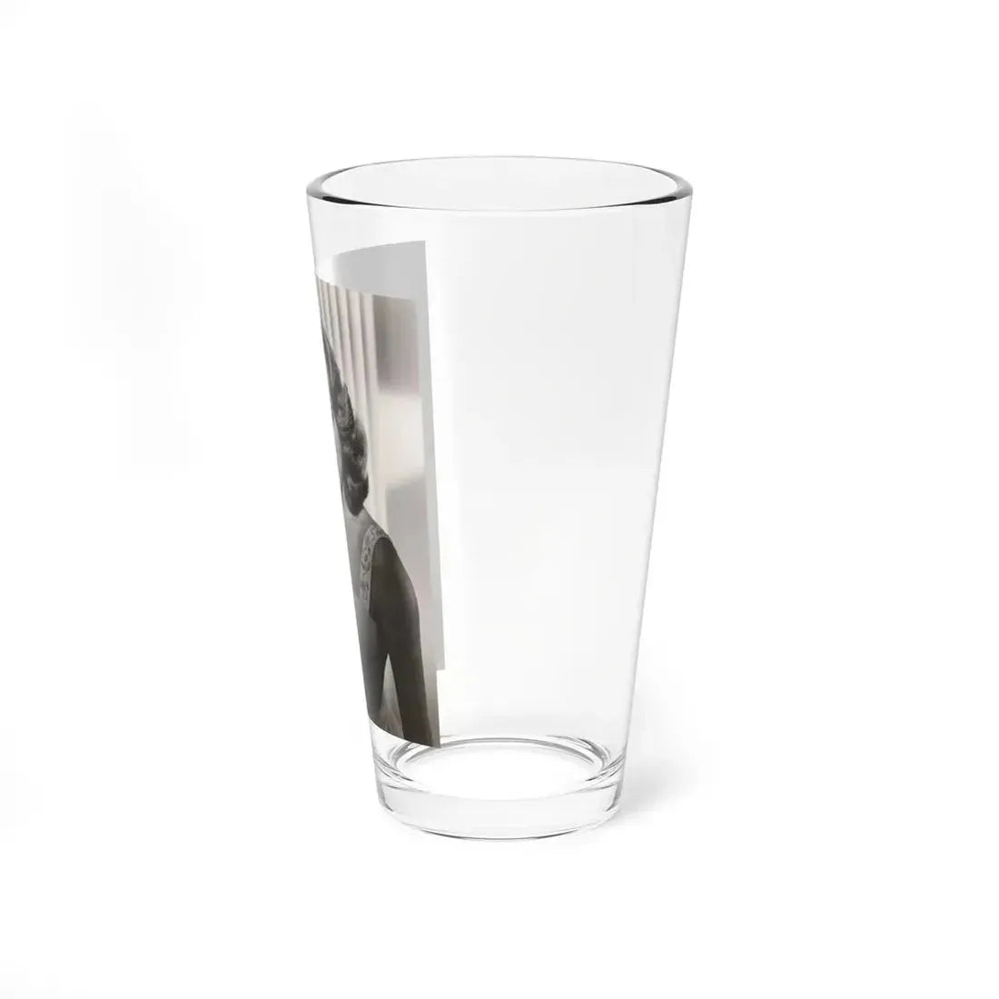 Terry Moore #718 - Head & Upper Body B&W Glamour Late 40's or 50's Vintage Photo1 (Vintage Female Icon) Pint Glass 16oz - Go Mug Yourself
