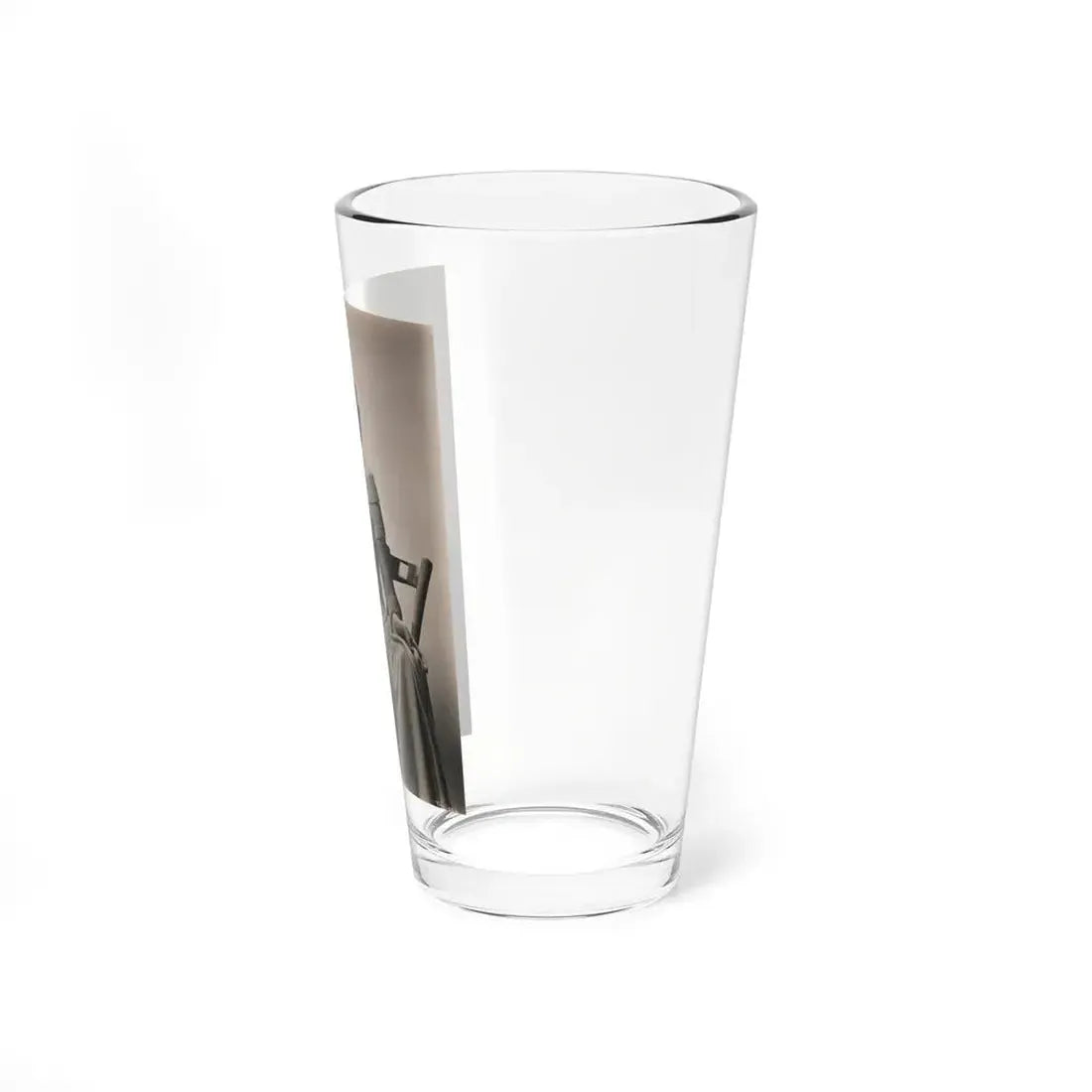 Terry Moore #719 - 7x9 Head & Glamour Upper Body & Waist Shot Circa Early 50's Vintage Photo (Vintage Female Icon) Pint Glass 16oz - Go Mug Yourself