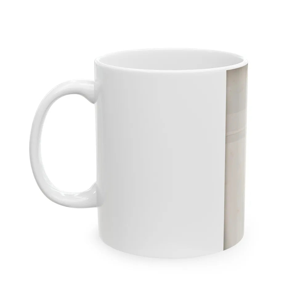 Terry Moore #719 - 7x9 Head & Glamour Upper Body & Waist Shot Circa Early 50's Vintage Photo1 (Vintage Female Icon) White Coffee Mug-Go Mug Yourself