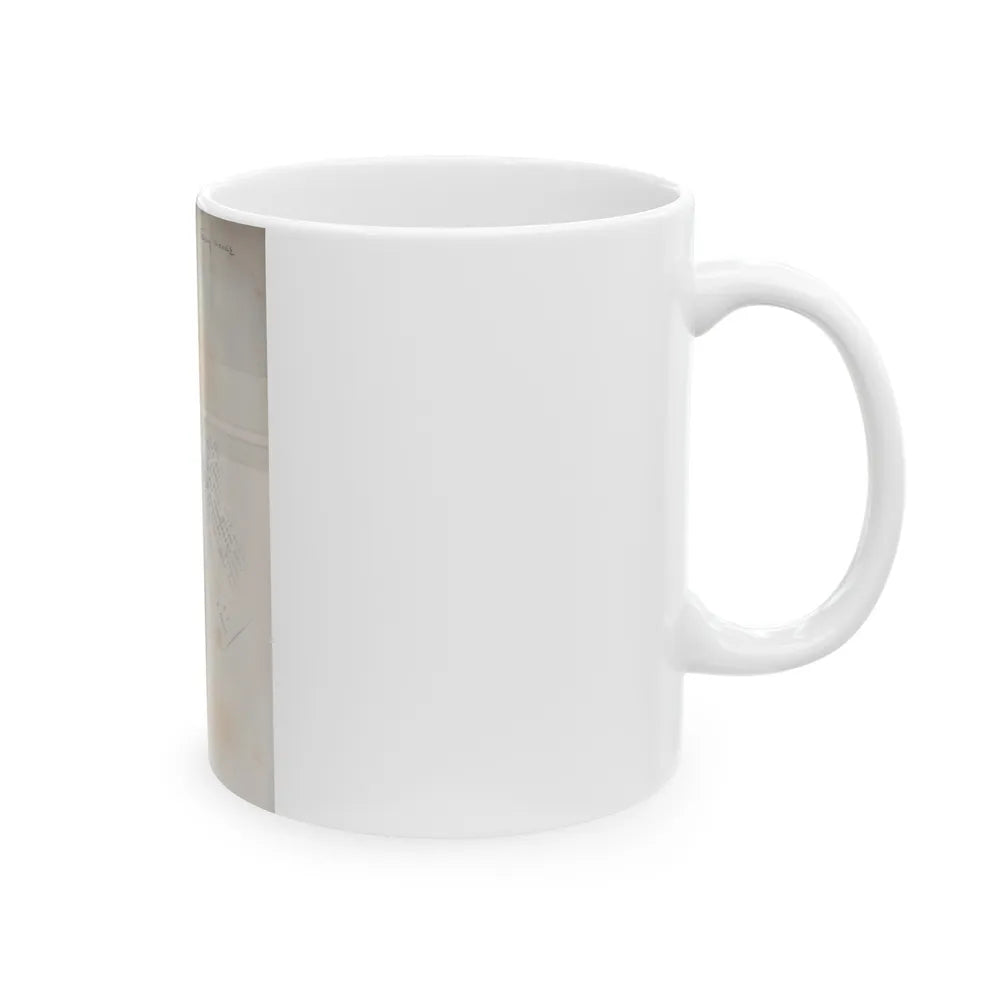 Terry Moore #719 - 7x9 Head & Glamour Upper Body & Waist Shot Circa Early 50's Vintage Photo1 (Vintage Female Icon) White Coffee Mug-Go Mug Yourself