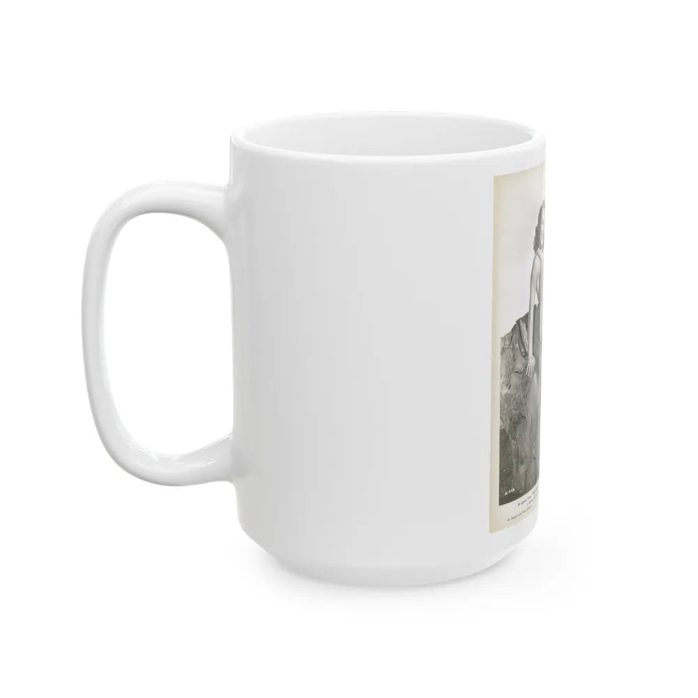 Terry Moore #721 (Vintage Female Icon) White Coffee Mug-Go Mug Yourself