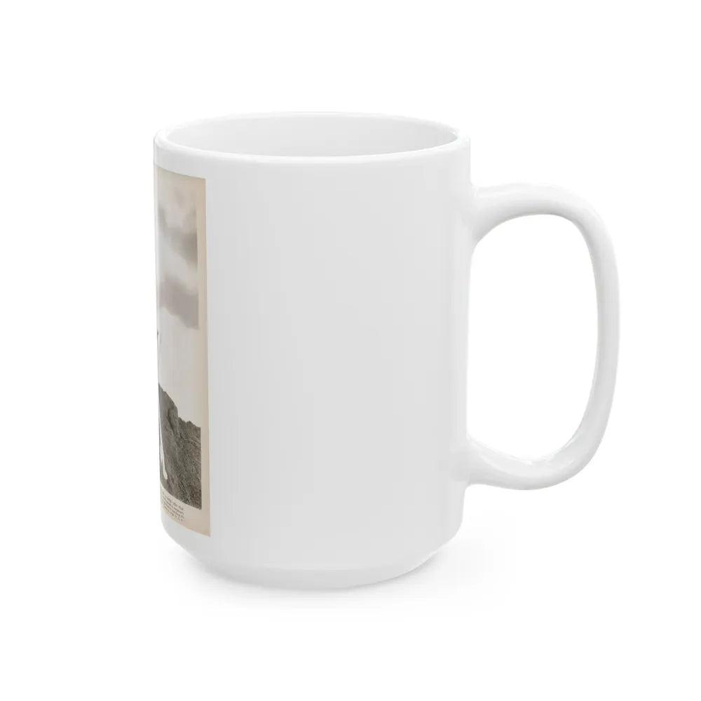 Terry Moore #721 (Vintage Female Icon) White Coffee Mug-Go Mug Yourself