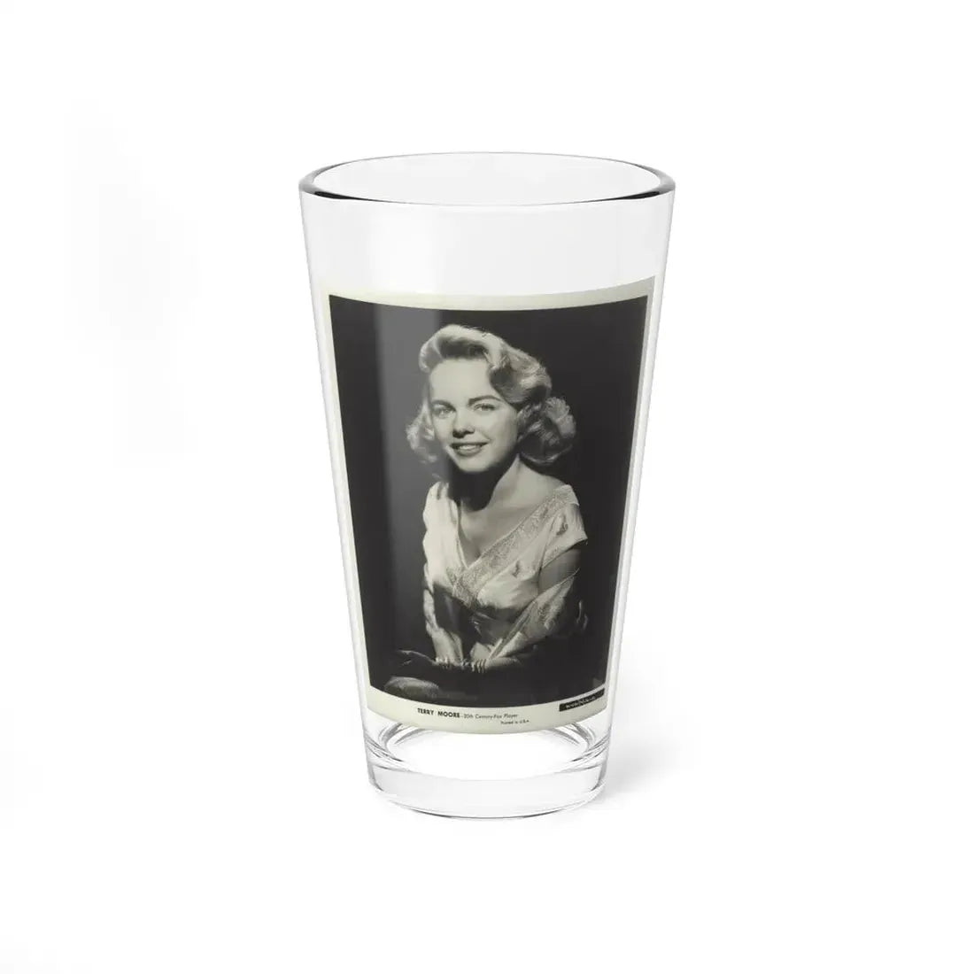Terry Moore #723 (Vintage Female Icon) Pint Glass 16oz 16oz - Go Mug Yourself