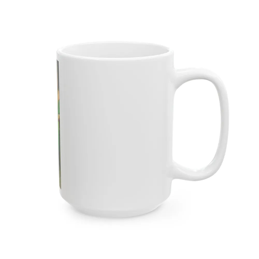Terry Moore #727 (Vintage Female Icon) White Coffee Mug-Go Mug Yourself