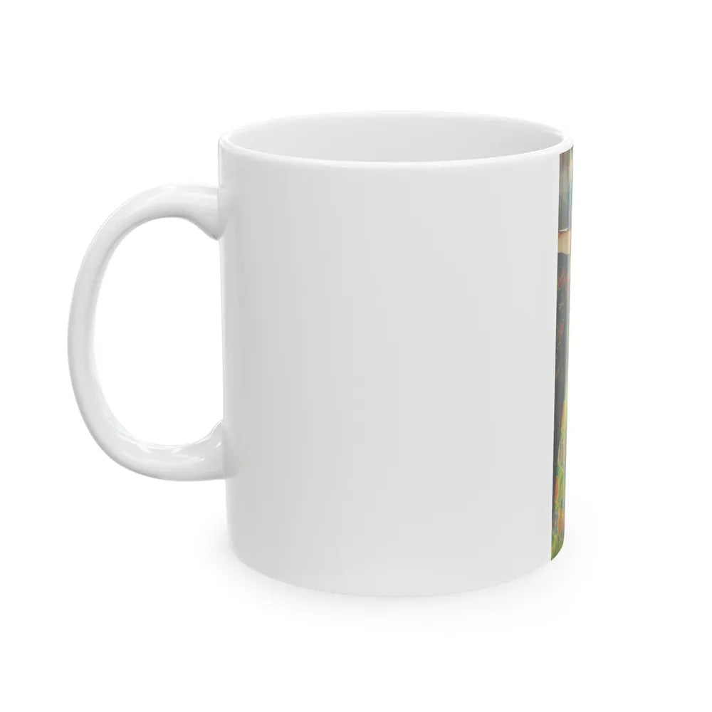 Terry Moore #728 (Vintage Female Icon) White Coffee Mug-Go Mug Yourself