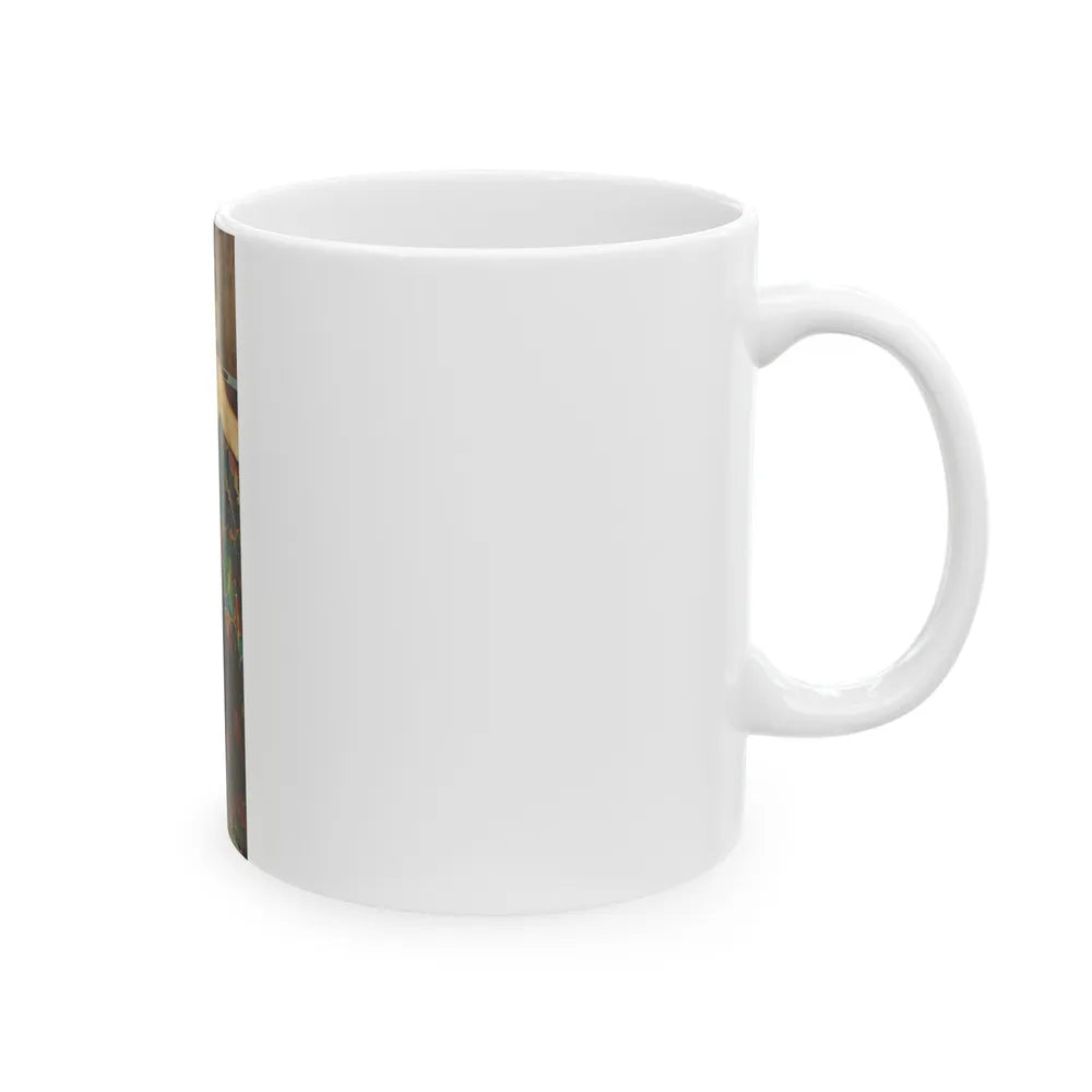 Terry Moore #728 (Vintage Female Icon) White Coffee Mug-Go Mug Yourself