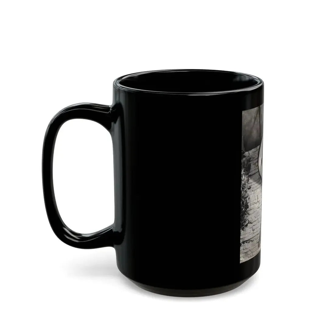 Terry Moore #732 - 8x10 1953 B&W Two Piece Full Body Swimsuit Barefoot Cheesecake Photo from 20th Century Fox Photo Shoot (Vintage Female Icon) Black Coffee Mug - Go Mug Yourself