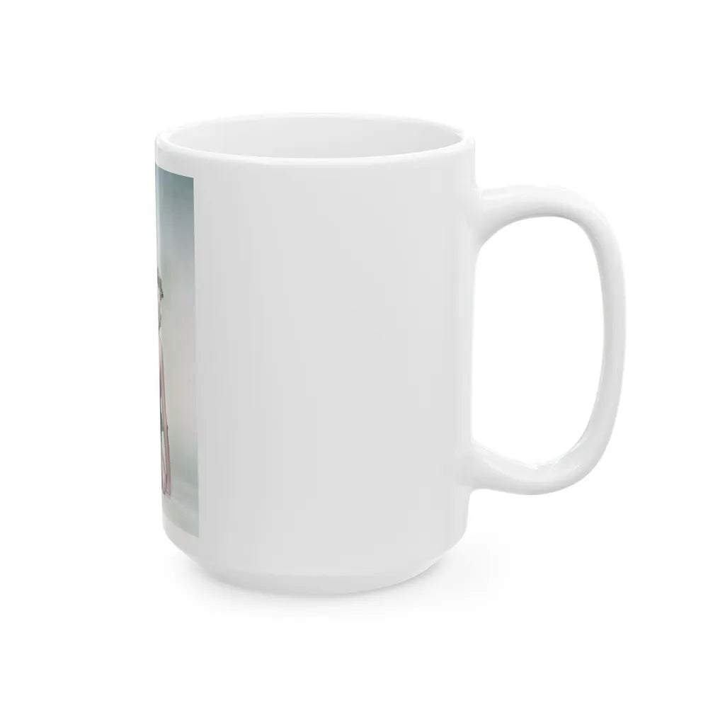 Terry Moore #7331 (Vintage Female Icon) White Coffee Mug-Go Mug Yourself