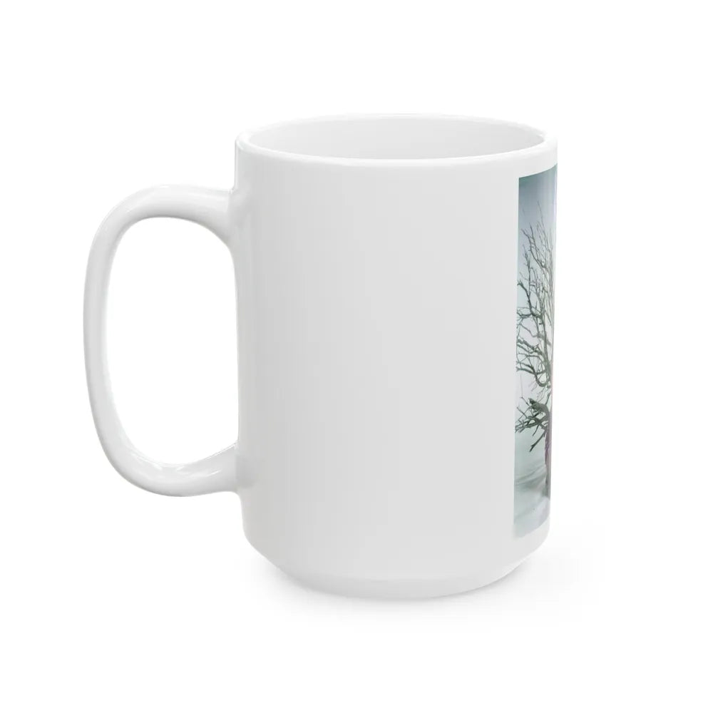 Terry Moore #7331 (Vintage Female Icon) White Coffee Mug-Go Mug Yourself
